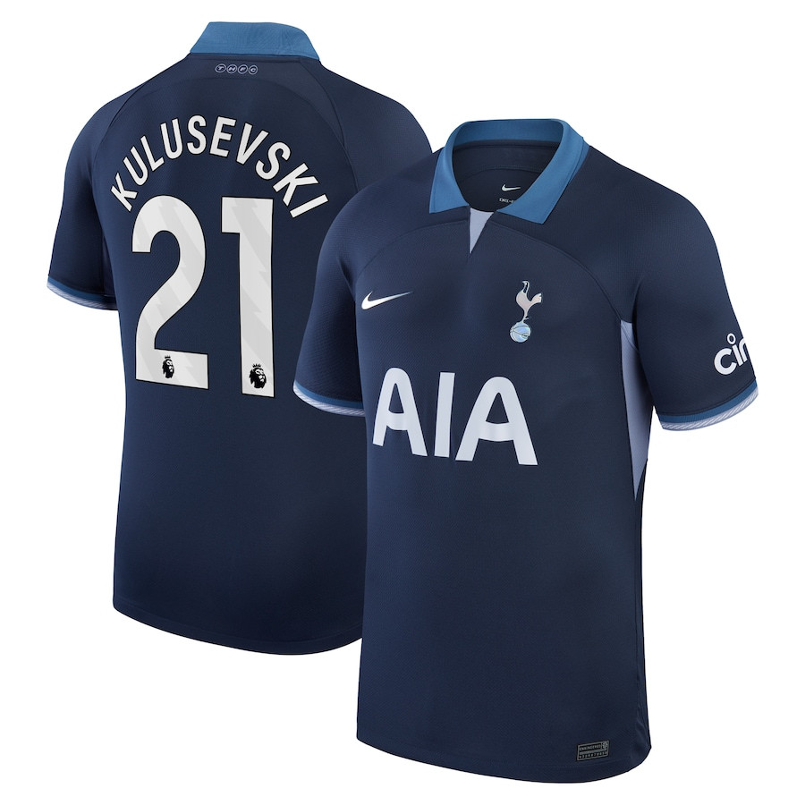 Dejan Kulusevski 21 Tottenham Hotspur 2023/24 Away Men Jersey – Navy
