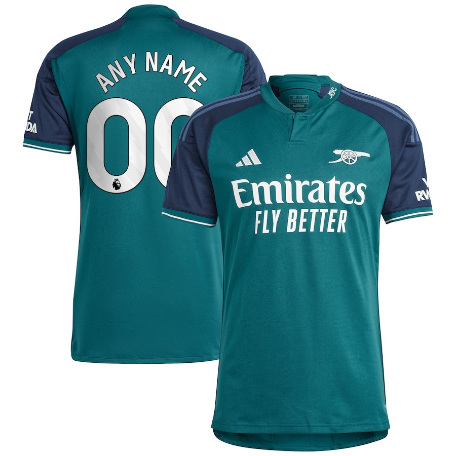 Arsenal 2023/24 Third Custom Men Jersey – Green