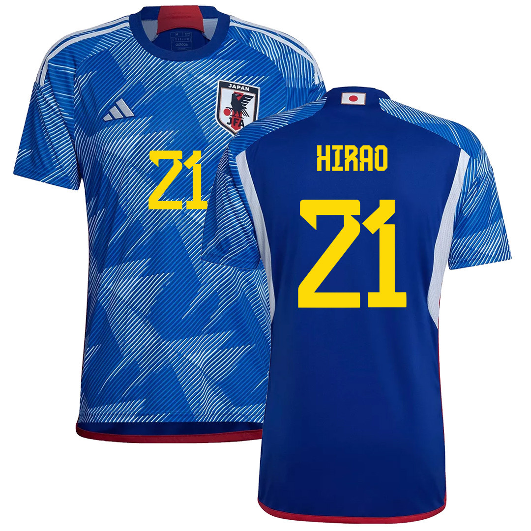 Chika Hirao 21 Japan Women's National Team 2023-24 World Cup Home Men Jersey