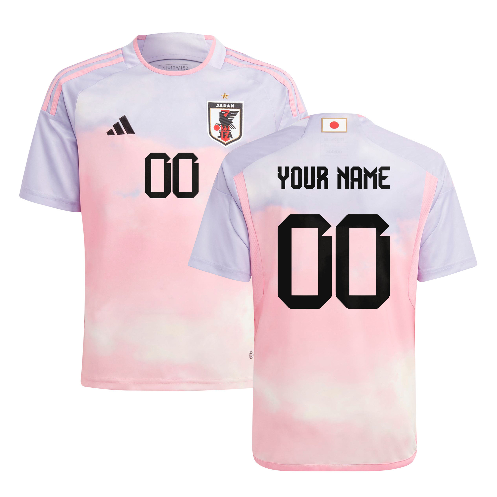 Japan Women's National Team 2023-24 World Cup Custom 00 Away Jersey, YOUTH