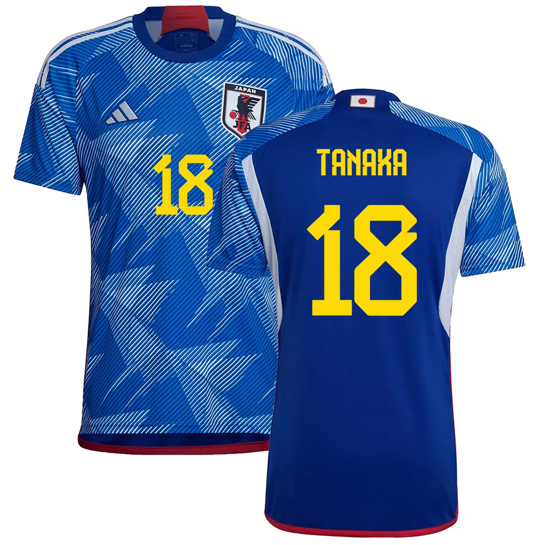 Momoko Tanaka 18 Japan Women's National Team 2023-24 World Cup Home Men Jersey