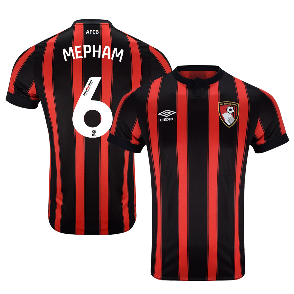 Chris Mepham 6 AFC Bournemouth 2023-24 EFL Home Men Jersey – Red