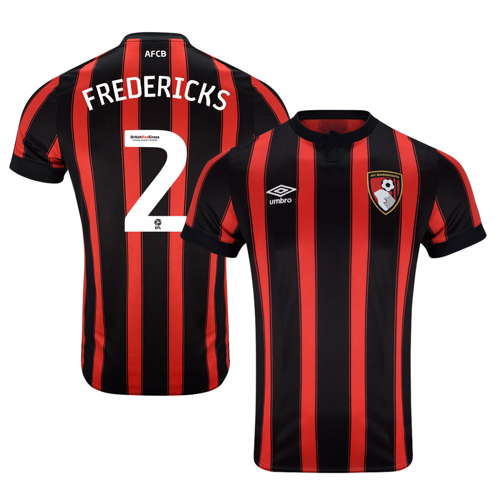 Ryan Fredericks 2 AFC Bournemouth 2023-24 EFL Home Men Jersey – Red