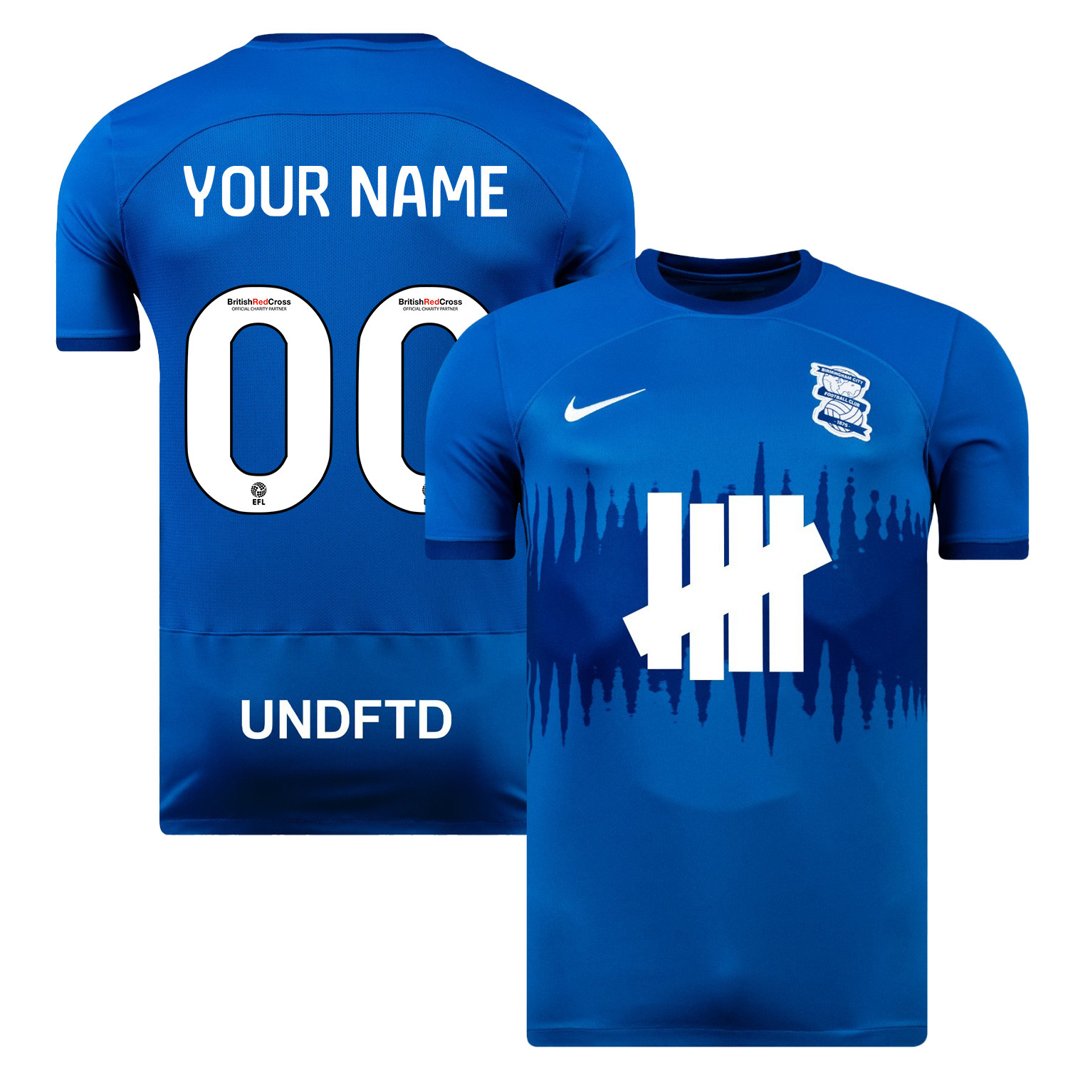 Birmingham City 2023/24 Home Custom Men Jersey – Blue