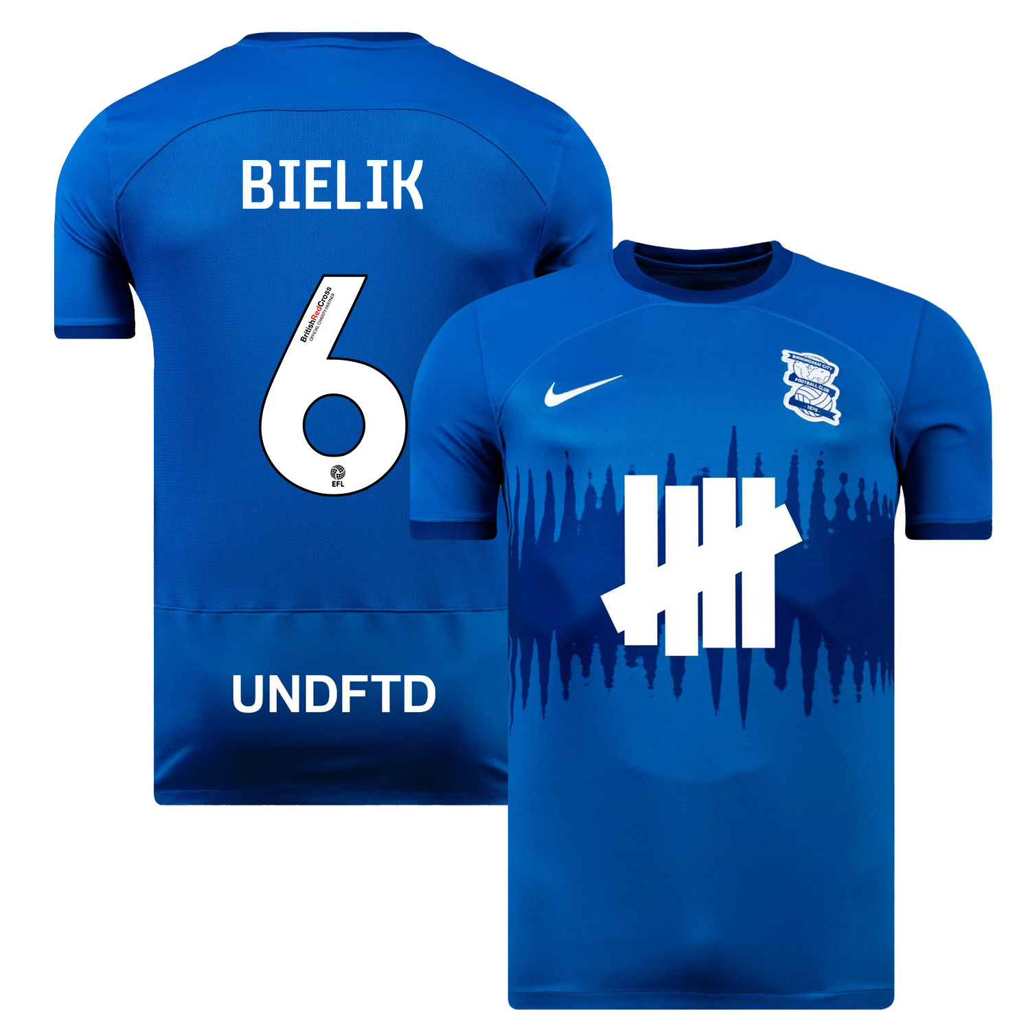 Krystian Bielik 6 Birmingham City 2023/24 Home Men Jersey – Blue