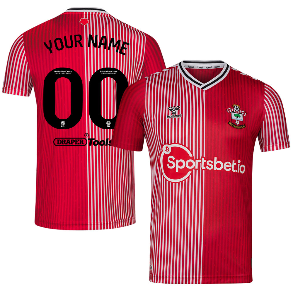 Southampton FC 2023/24 Home Custom Men Jersey – Red