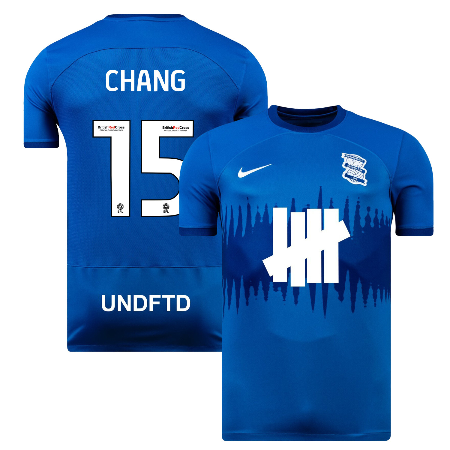 Alfie Chang 15 Birmingham City 2023/24 Home Men Jersey – Blue