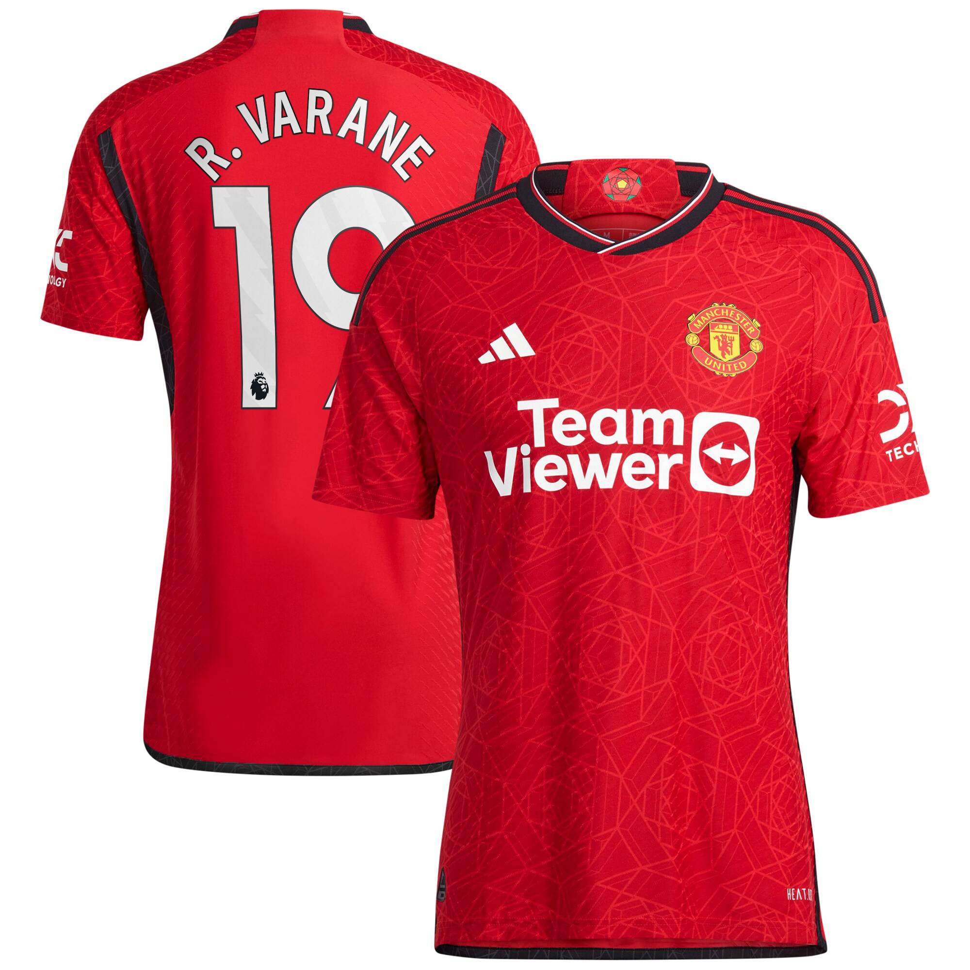 Raphael Varane 19 Manchester United 2023-24 Home Men Jersey – Red