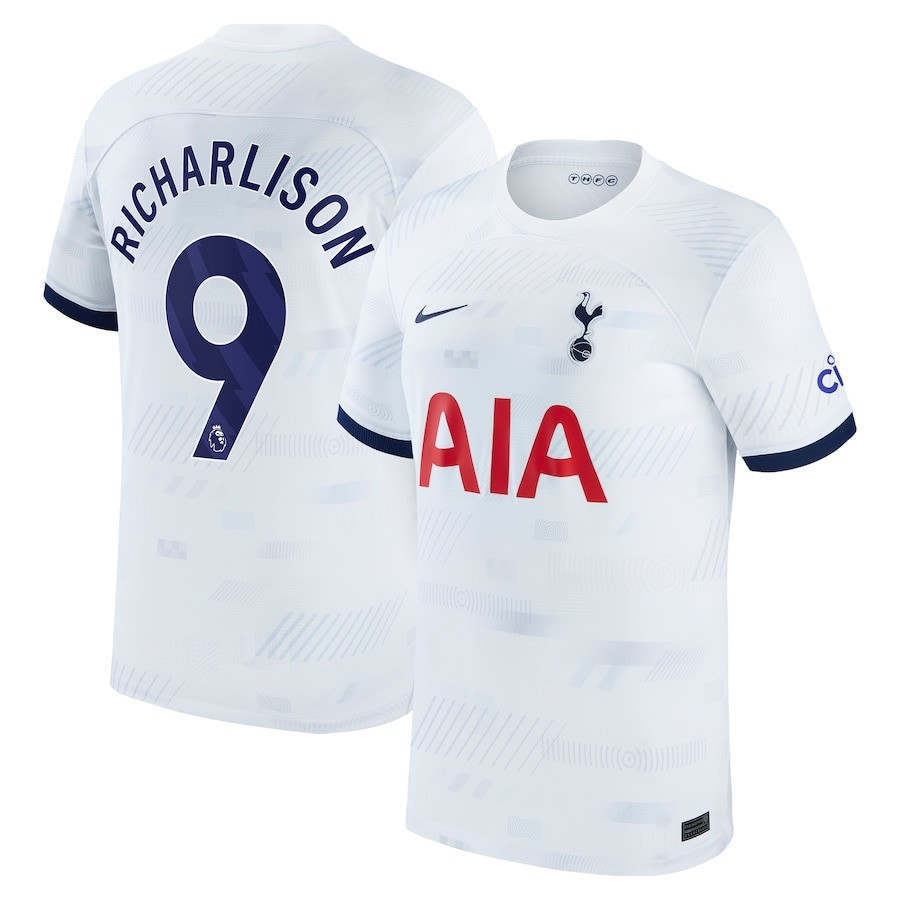 Richarlison 9 Tottenham Hotspur 2023/24 Home Men Jersey – White