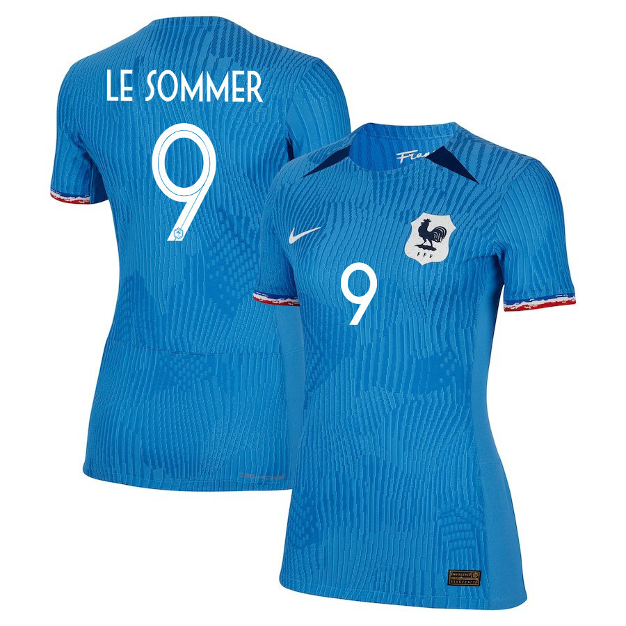 Eugenie Le Sommer 9 France Women's National Team 2023-24 World Cup Home Women Jersey