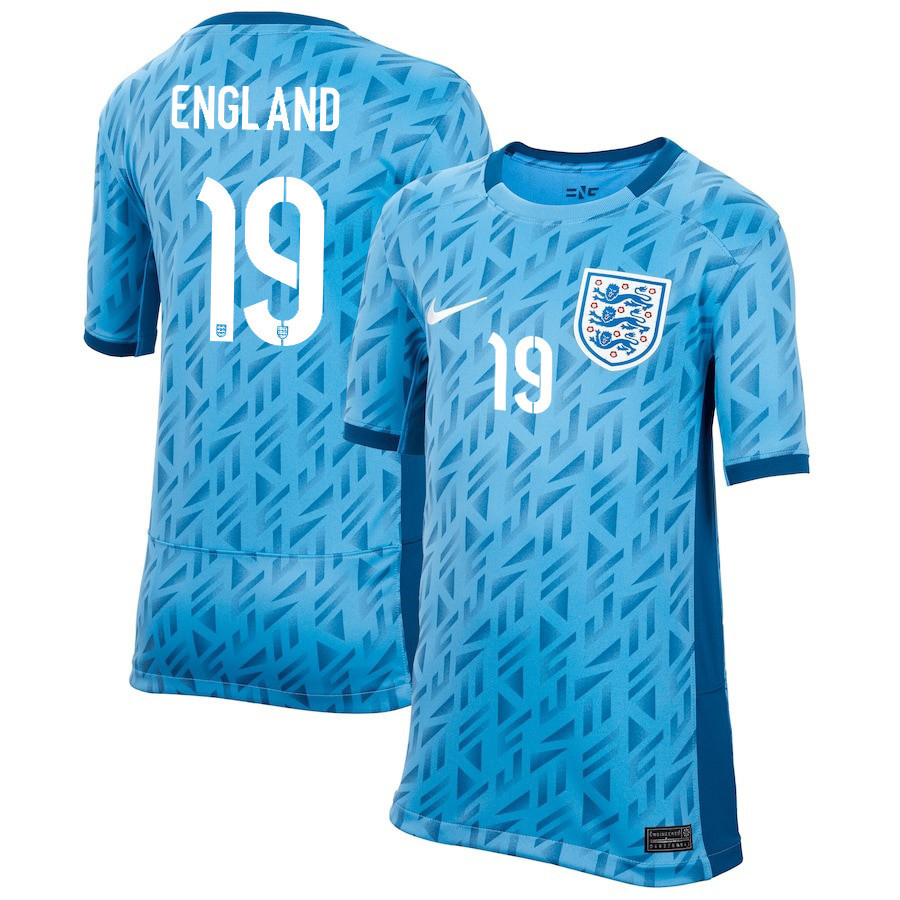 Bethany England 19 England Women's National Team 2023-24 World Cup Away Jersey, YOUTH