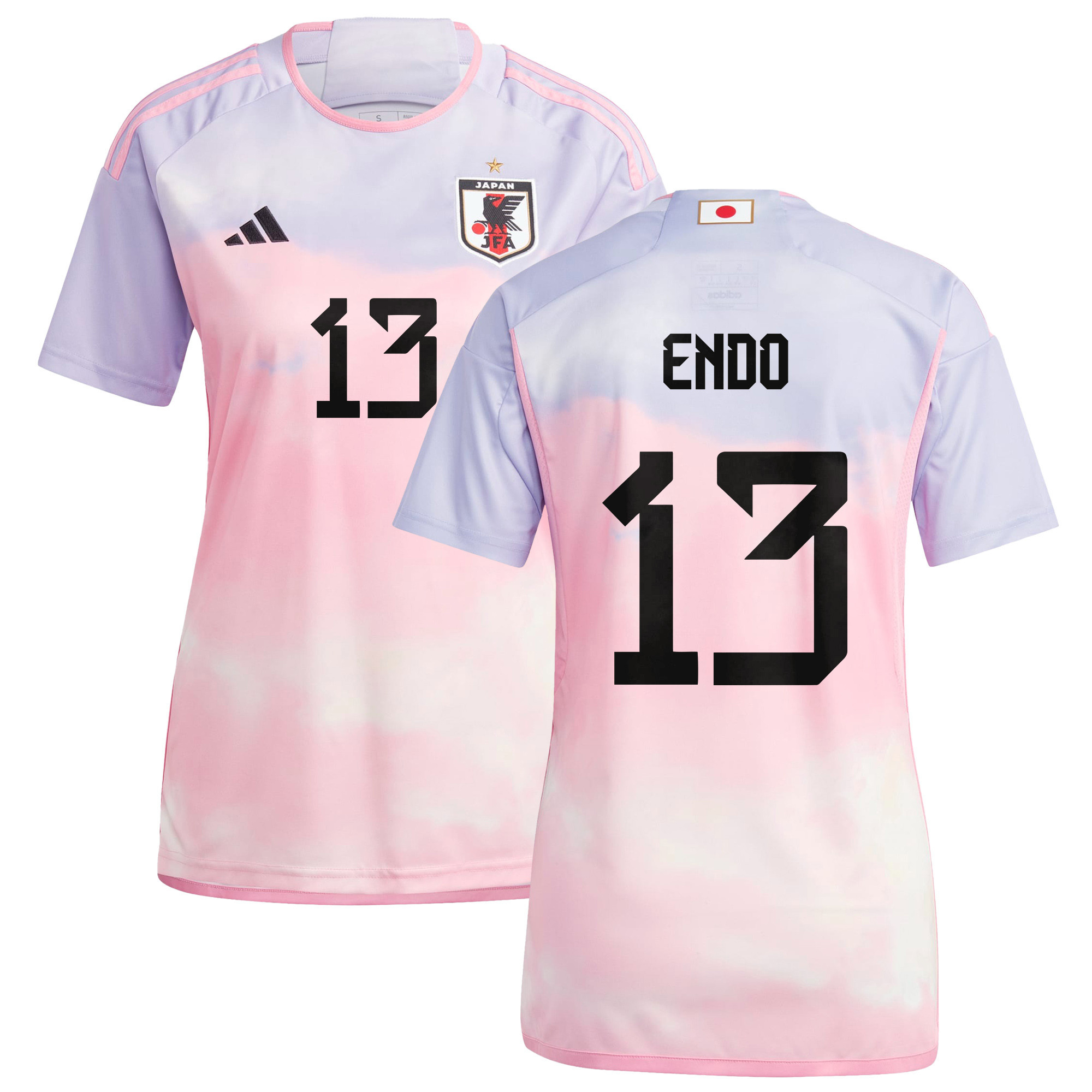 Jun Endo 13 Japan Women's National Team 2023-24 World Cup Away Women Jersey