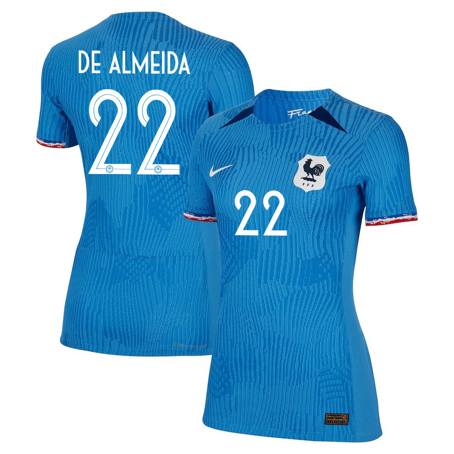 lisa De Almeida 22 France Women's National Team 2023-24 World Cup Home Women Jersey