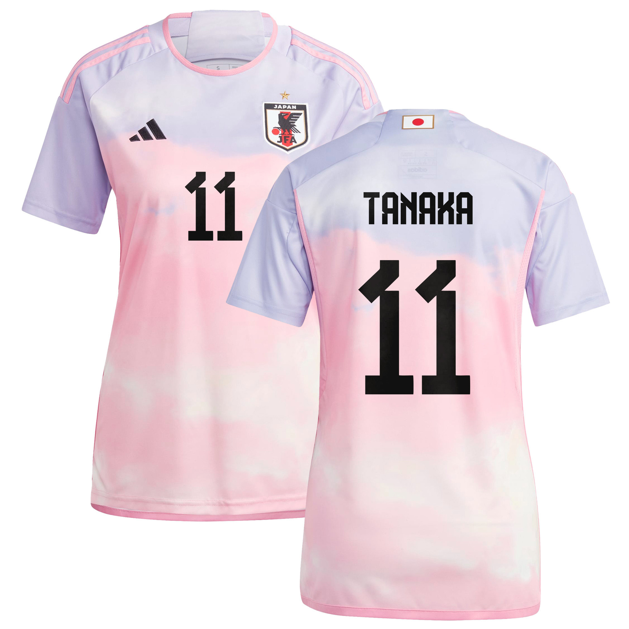 Mina Tanaka 11 Japan Women's National Team 2023-24 World Cup Away Women Jersey