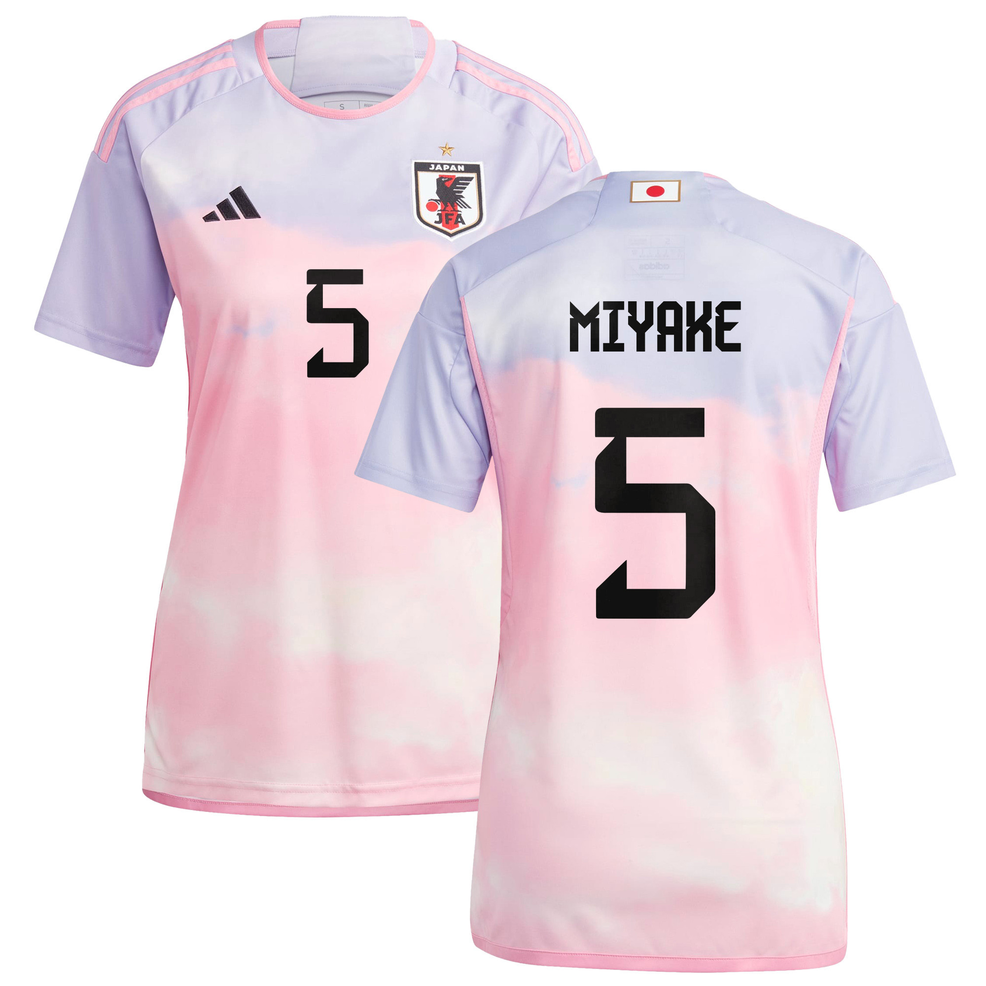 Shiori Miyake 5 Japan Women's National Team 2023-24 World Cup Away Women Jersey