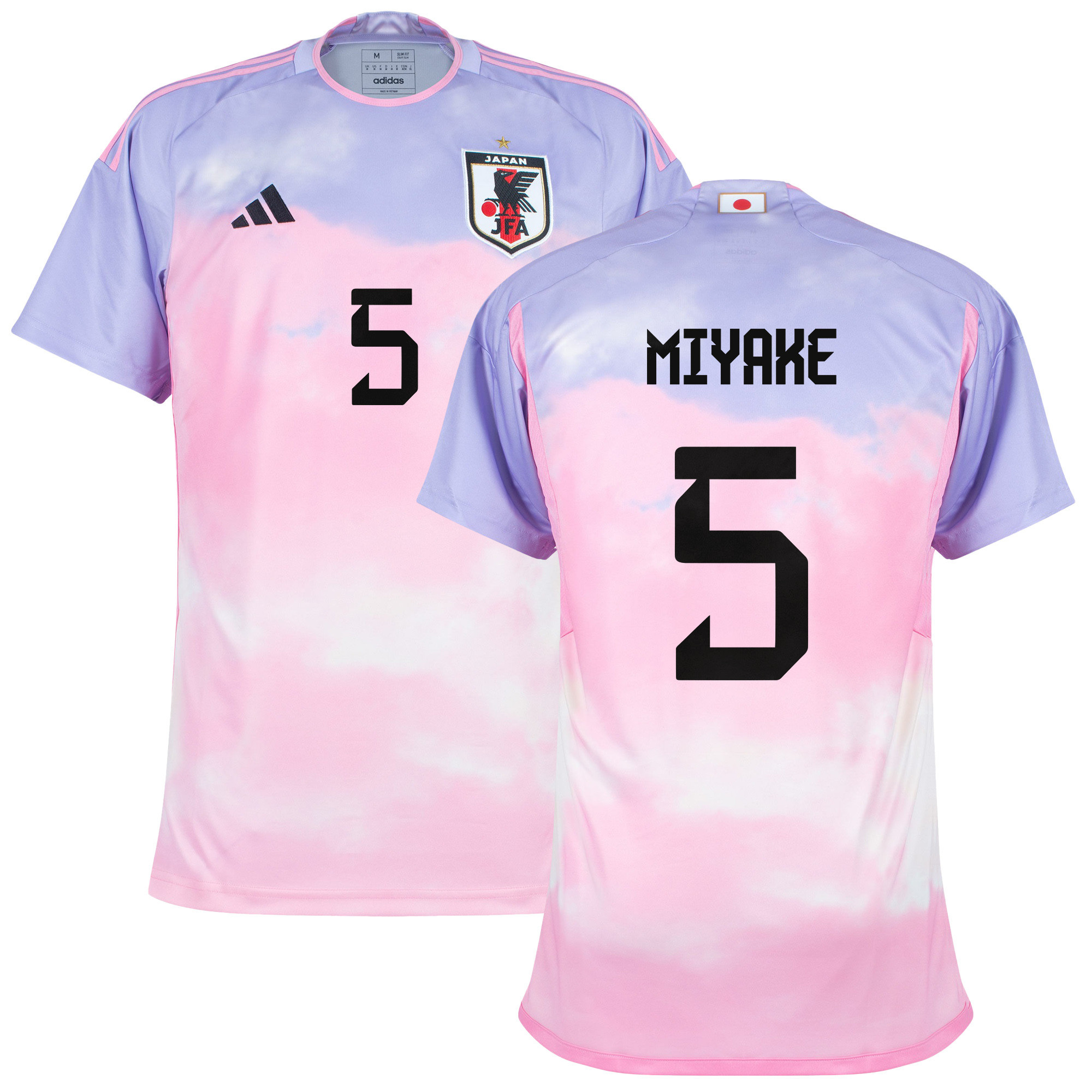 Shiori Miyake 5 Japan Women's National Team 2023-24 World Cup Away Men Jersey