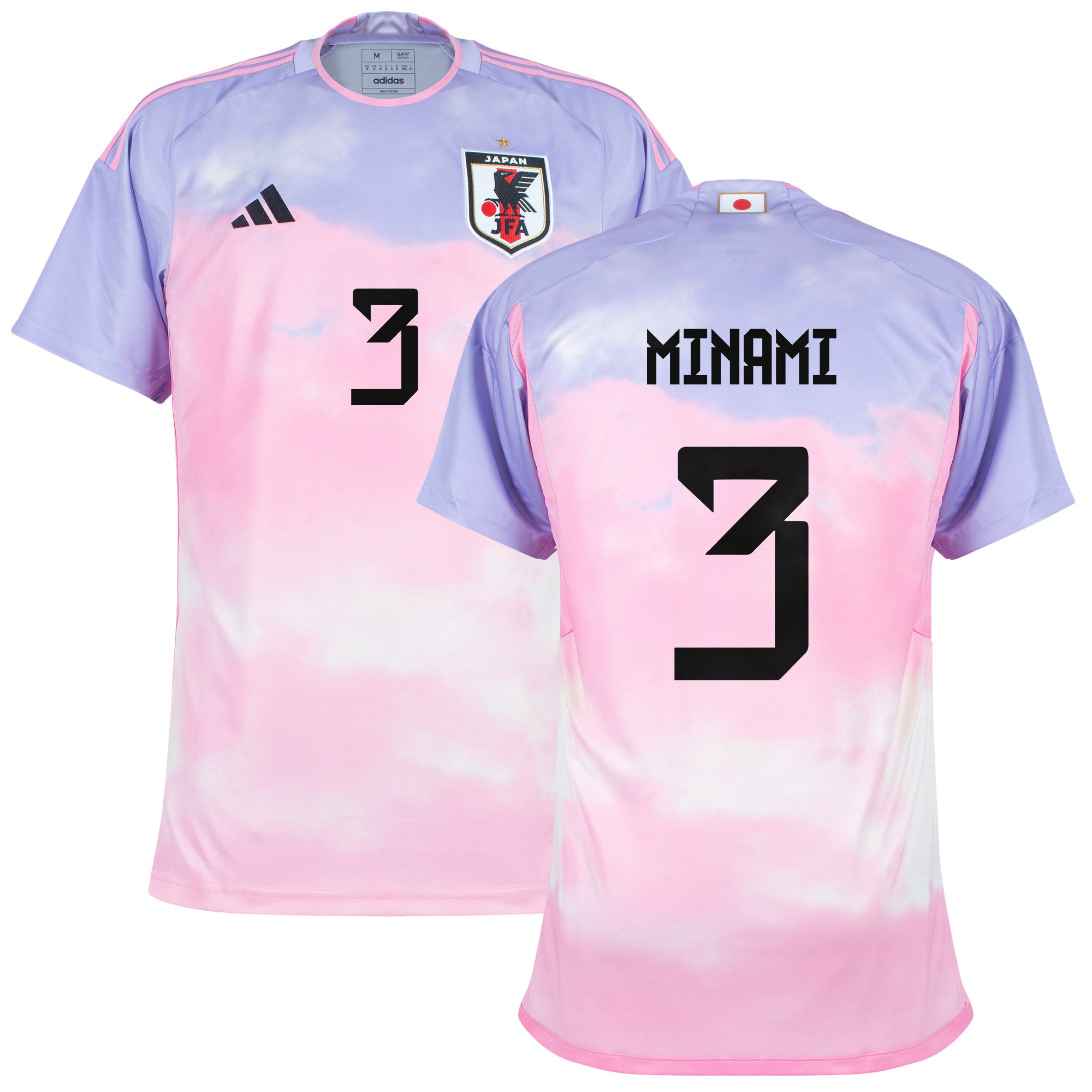 Moeka Minami 3 Japan Women's National Team 2023-24 World Cup Away Men Jersey