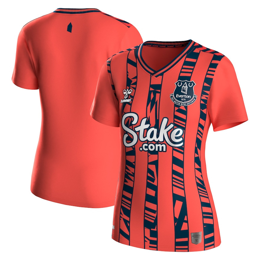 Everton 2023/24 Hummel Away Women Jersey – Orange