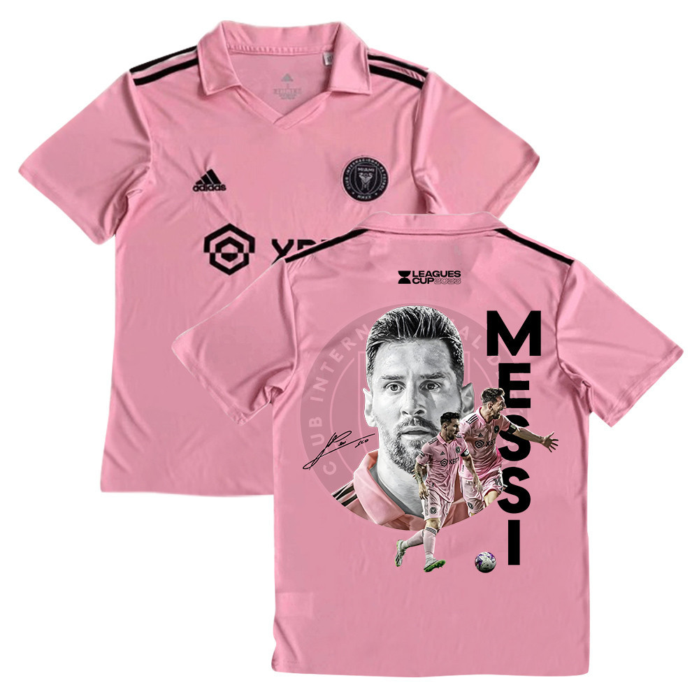 Lionel Messi 10 Inter Miami Signed Win Leagues Cup 2023 Pink Jersey – YOUTH