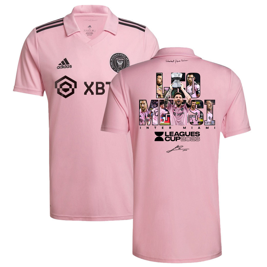 Lionel Messi 10 Inter Miami Masterpiece Of Leagues Cup 2023 Pink Jersey – Men, Player Version