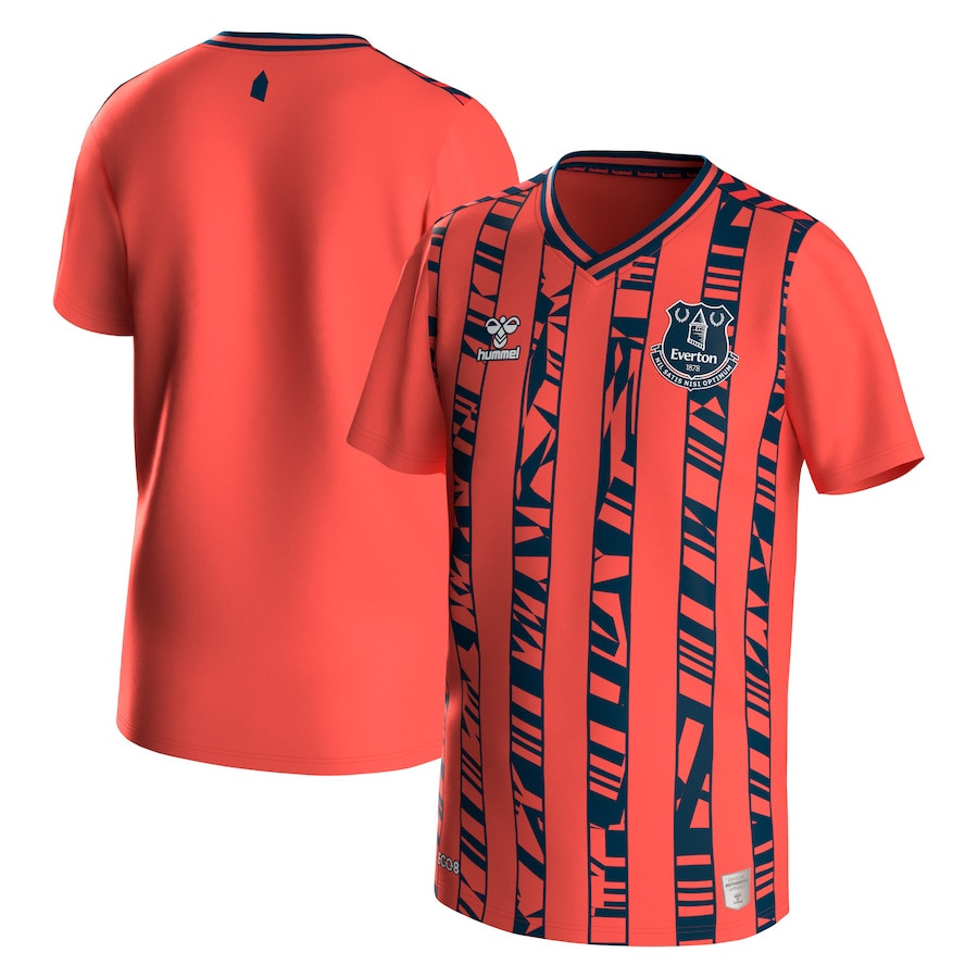 Everton 2023/24 Hummel Away YOUTH Jersey – Orange
