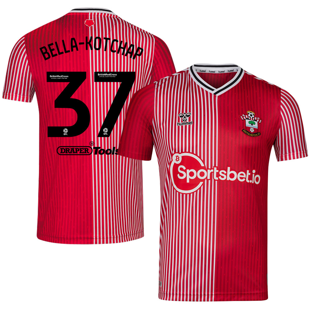 Armel Bella-Kotchap 37 Southampton FC 2023/24 Home Men Jersey – Red