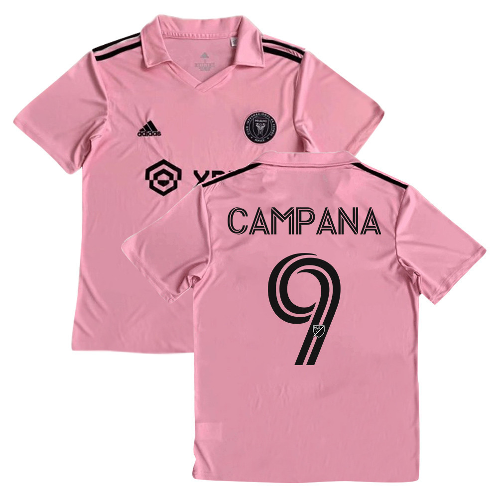 Leonardo Campana 9 Inter Miami FC 2023/24 Home YOUTH Jersey – Pink