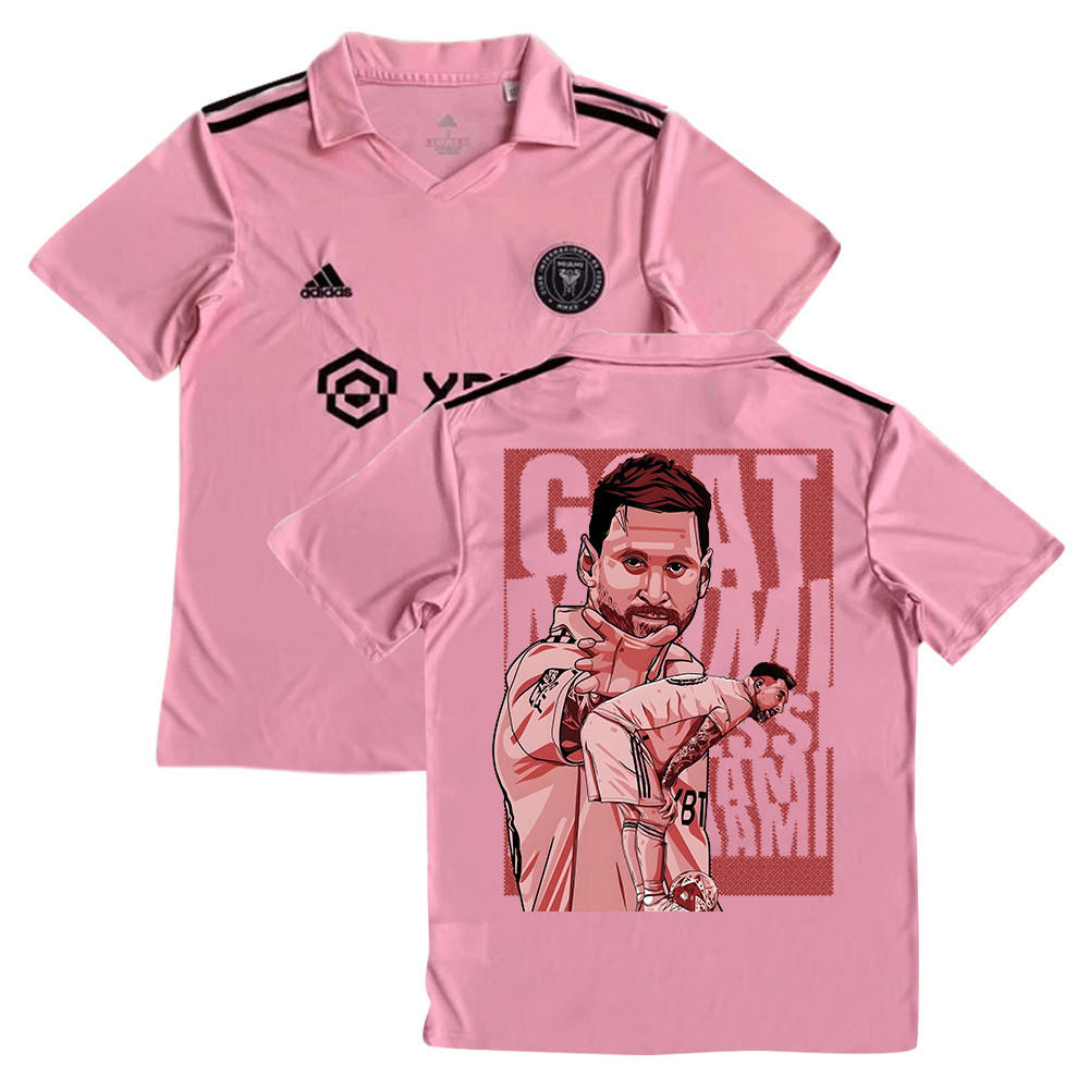 Lionel Messi 10 Inter Miami Capture Leagues Cup 2023 Pink Jersey – YOUTH