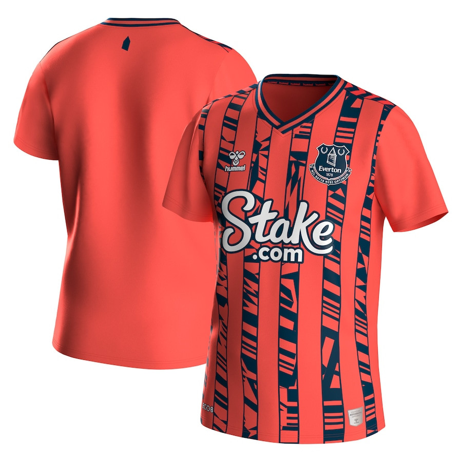 Everton 2023/24 Hummel Away Men Jersey – Orange