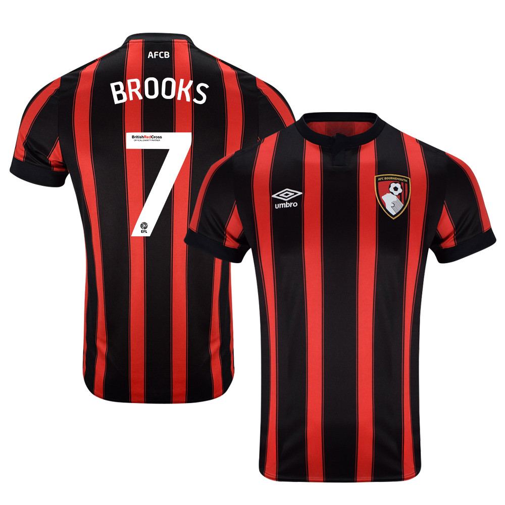 David Brooks 7 AFC Bournemouth 2023-24 EFL Home Men Jersey – Red