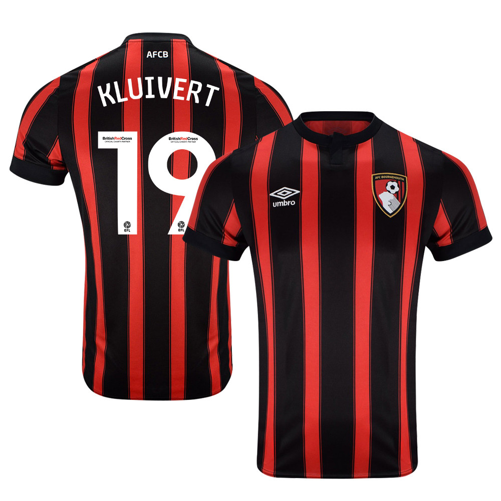 Justin Kluivert 19 AFC Bournemouth 2023-24 EFL Home Men Jersey – Red