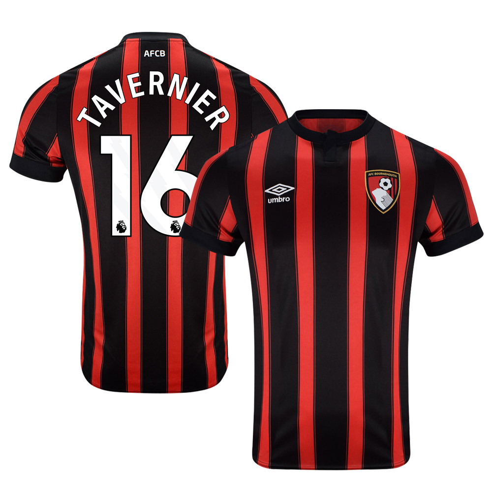 Marcus Tavernier 16 AFC Bournemouth 2023-24 Premier League Home Men Jersey – Red