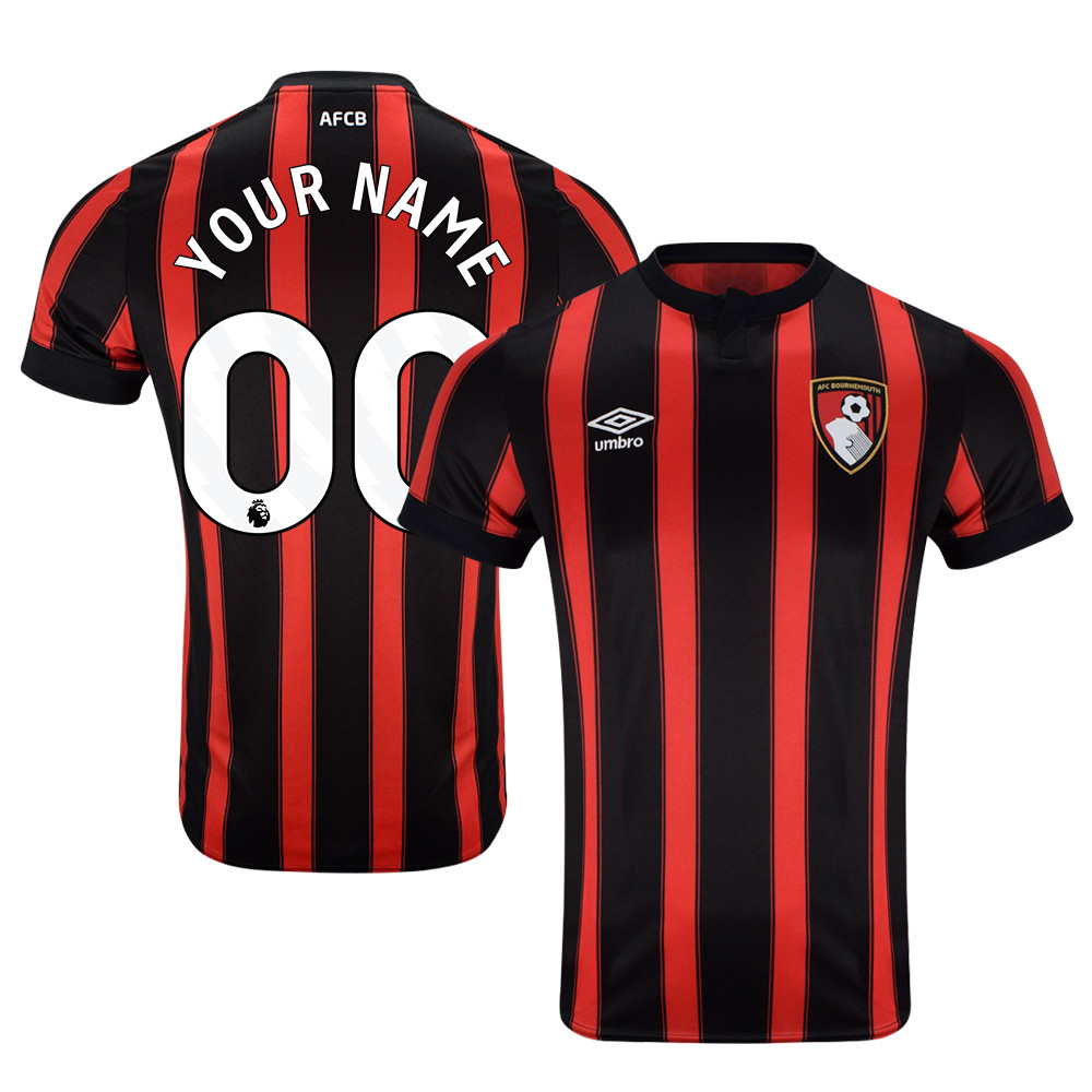 AFC Bournemouth 2023-24 Premier League Home Custom Men Jersey – Red