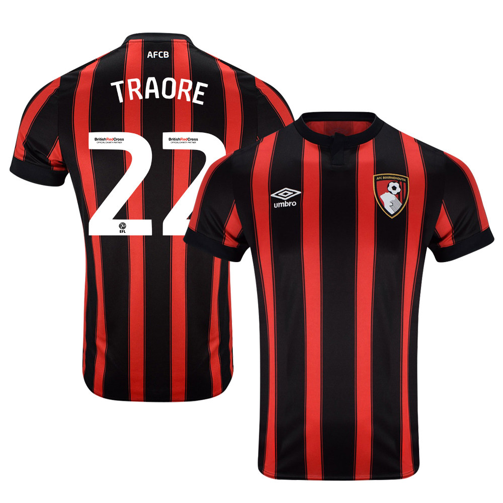 Hamed Traor 22 AFC Bournemouth 2023-24 EFL Home Men Jersey – Red