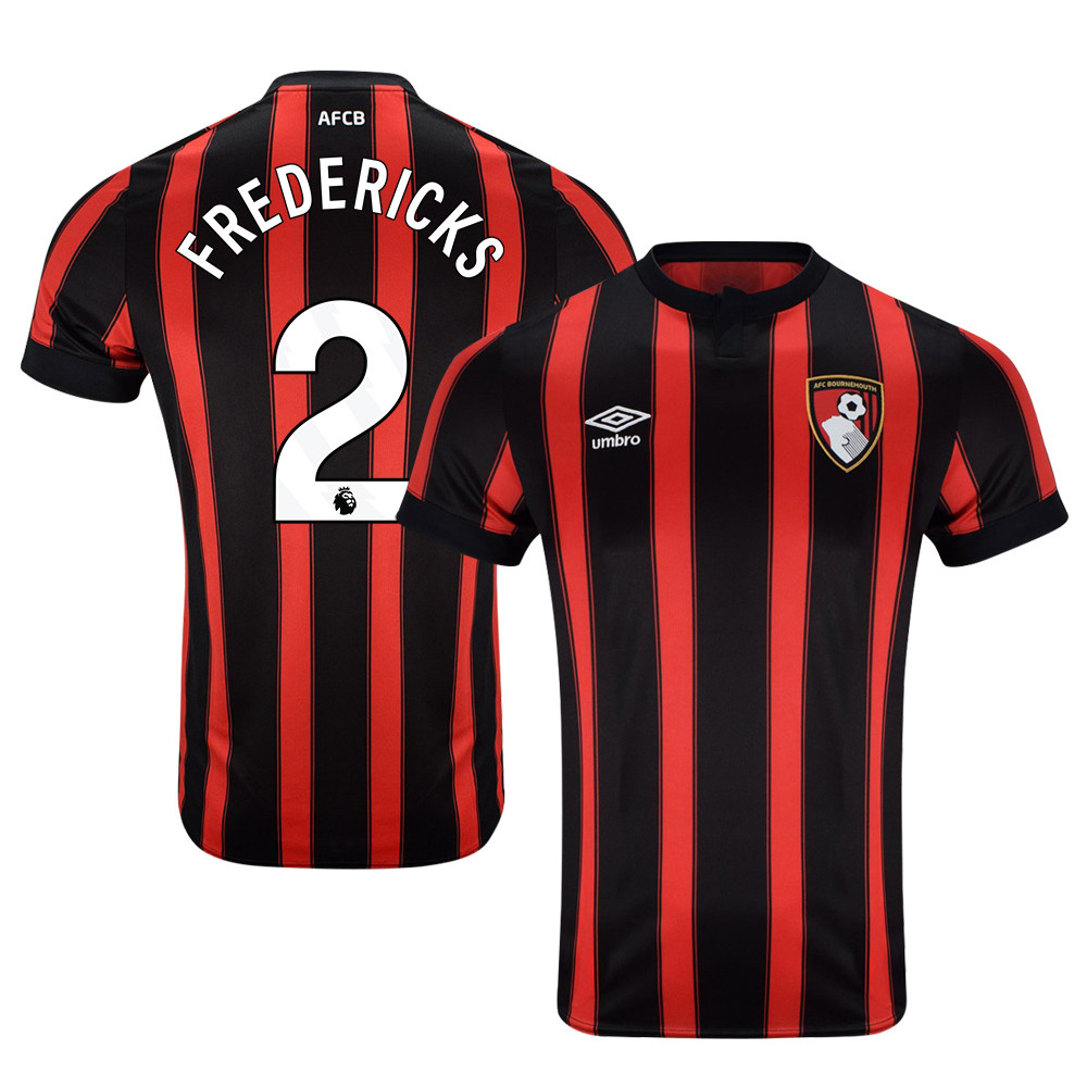 Ryan Fredericks 2 AFC Bournemouth 2023-24 Premier League Home Men Jersey – Red