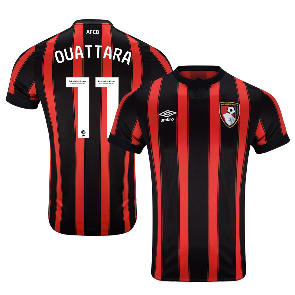 Dango Ouattara 11 AFC Bournemouth 2023-24 EFL Home Men Jersey – Red