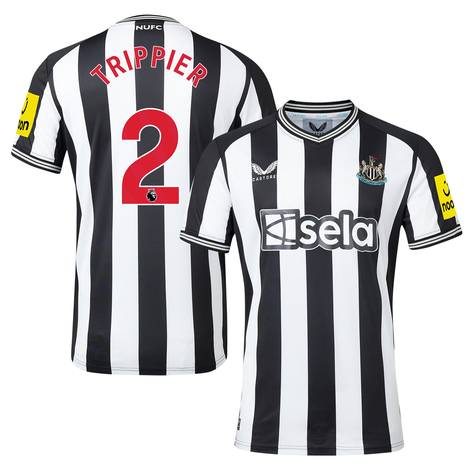Kieran Trippier 2 Newcastle United 2023-24 Premier League Home Men Jersey – White