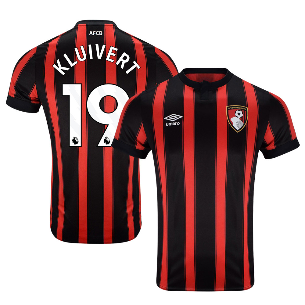 Justin Kluivert 19 AFC Bournemouth 2023-24 Premier League Home Men Jersey – Red