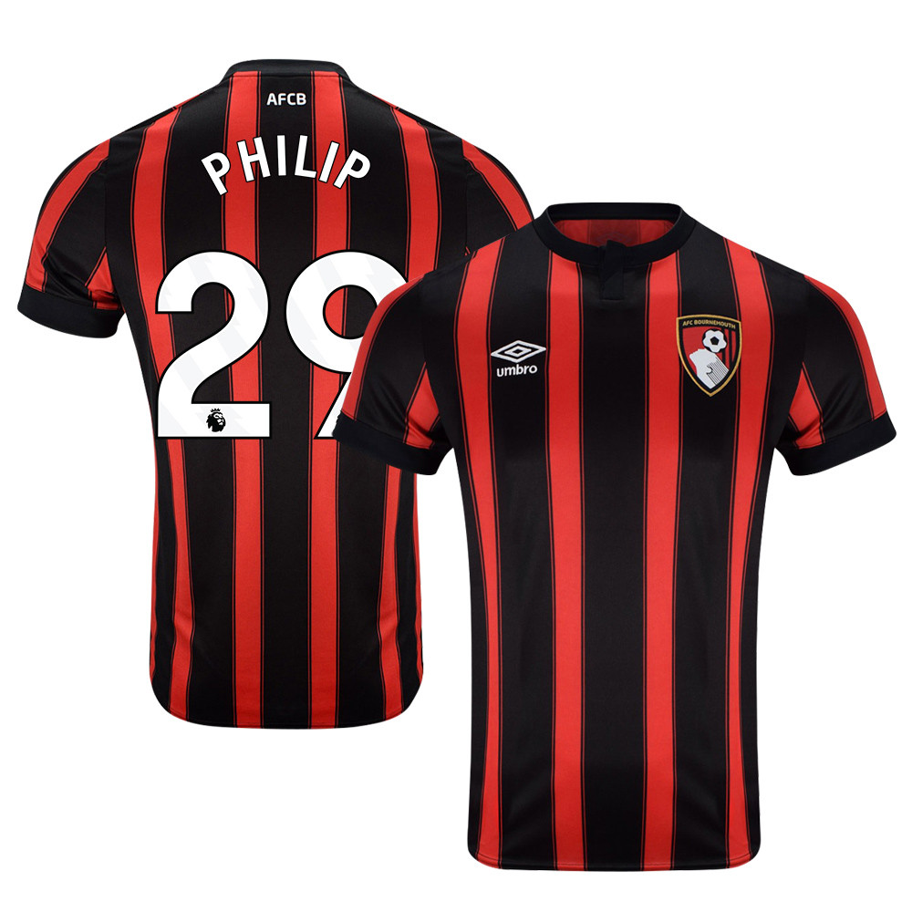 Philip 29 AFC Bournemouth 2023-24 Premier League Home Men Jersey – Red