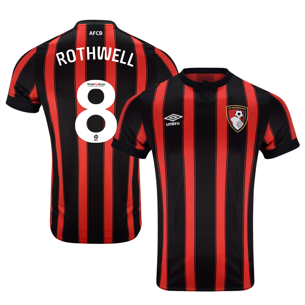 Joe Rothwell 8 AFC Bournemouth 2023-24 EFL Home Men Jersey – Red