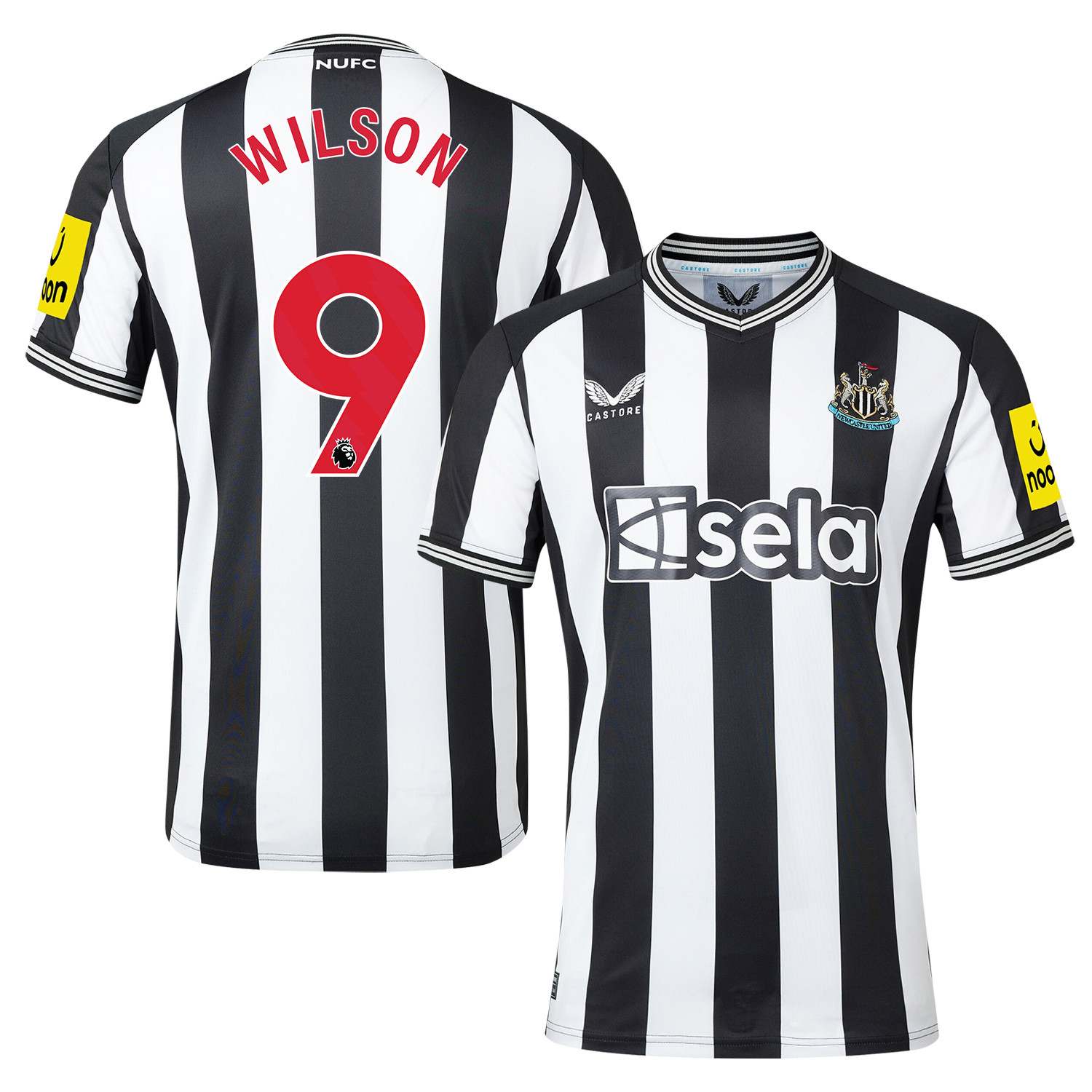 Callum Wilson 9 Newcastle United 2023-24 Premier League Home Men Jersey – White