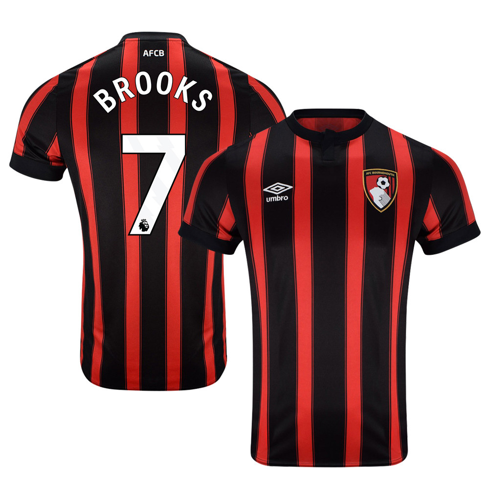 David Brooks 7 AFC Bournemouth 2023-24 Premier League Home Men Jersey – Red