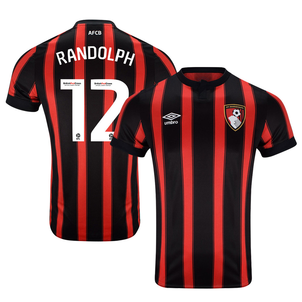 Darren Randolph 12 AFC Bournemouth 2023-24 EFL Home Men Jersey – Red