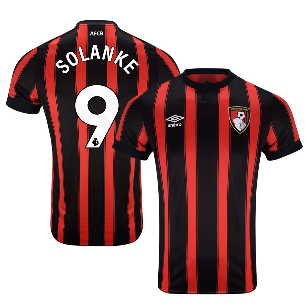 Dominic Solanke 9 AFC Bournemouth 2023-24 Premier League Home Men Jersey – Red