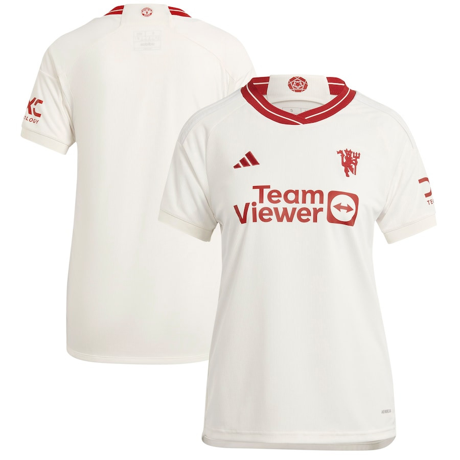 Manchester United 2023/24 Third Women Jersey – White