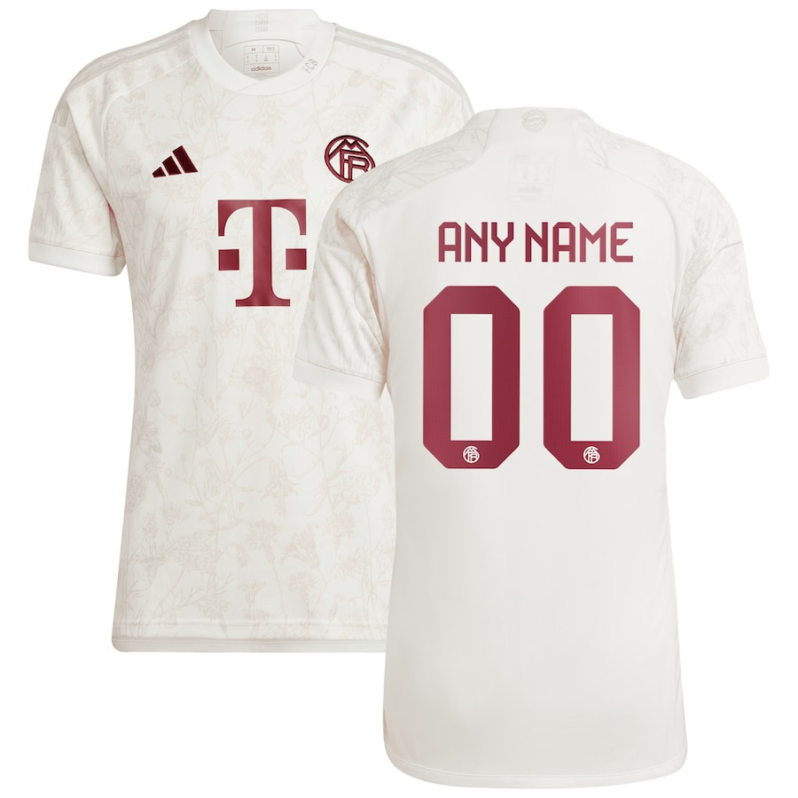 Bayern Munich 2023/24 Third Custom Men Jersey – White