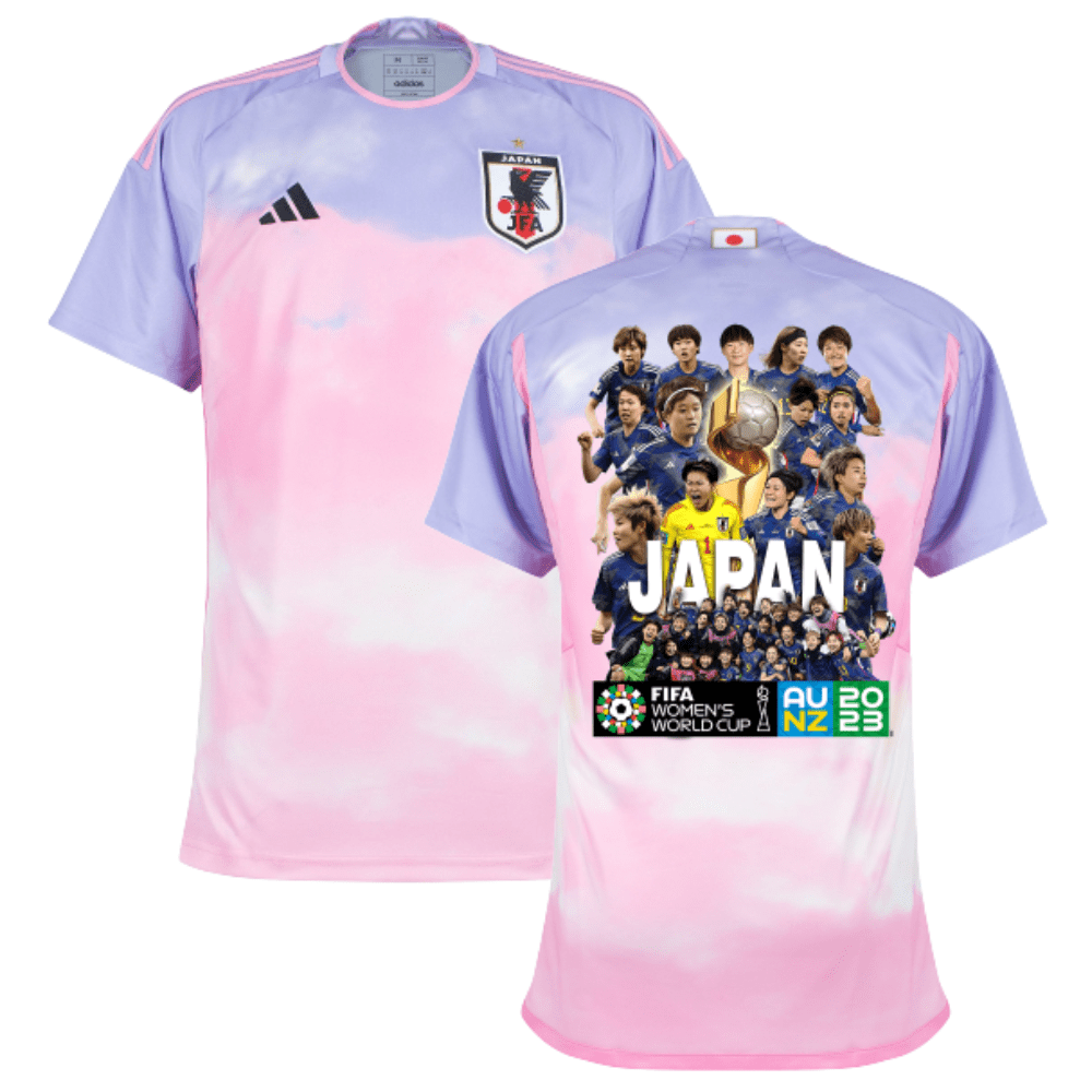 Japan Women's National Team Road To Champions 2023-24 World Cup Away Men Jersey – Pink