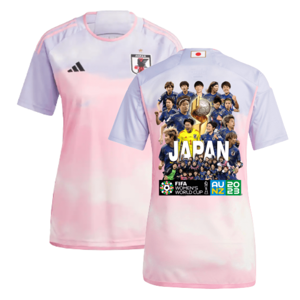 Japan Women's National Team Road To Champions 2023-24 World Cup Away Women Jersey – Pink
