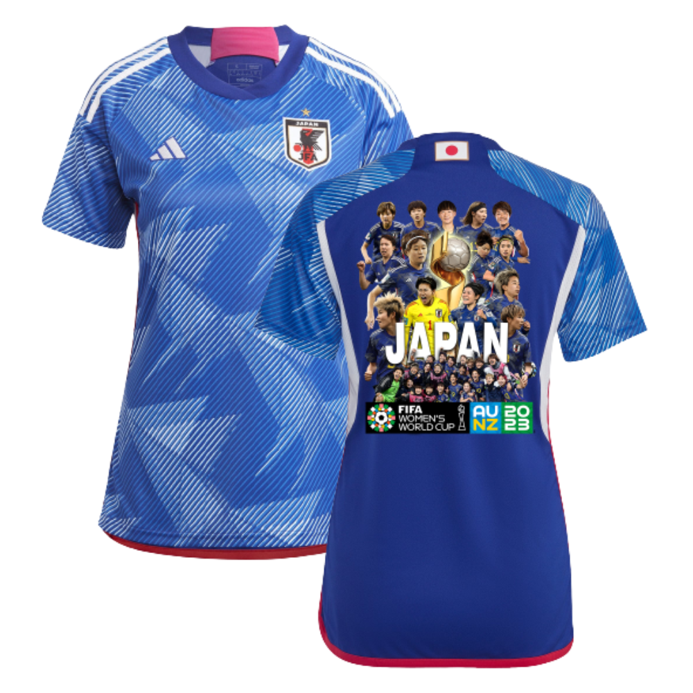 Japan Women's National Team Road To Champions 2023-24 World Cup Home Women Jersey – Blue