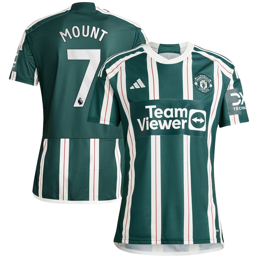 Mason Mount 7 Manchester United 2023/24 Away Men Jersey – Green